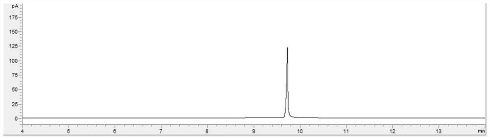 Method for determining acetohydroxamic acid in wheat flour and wheat flour treating agent