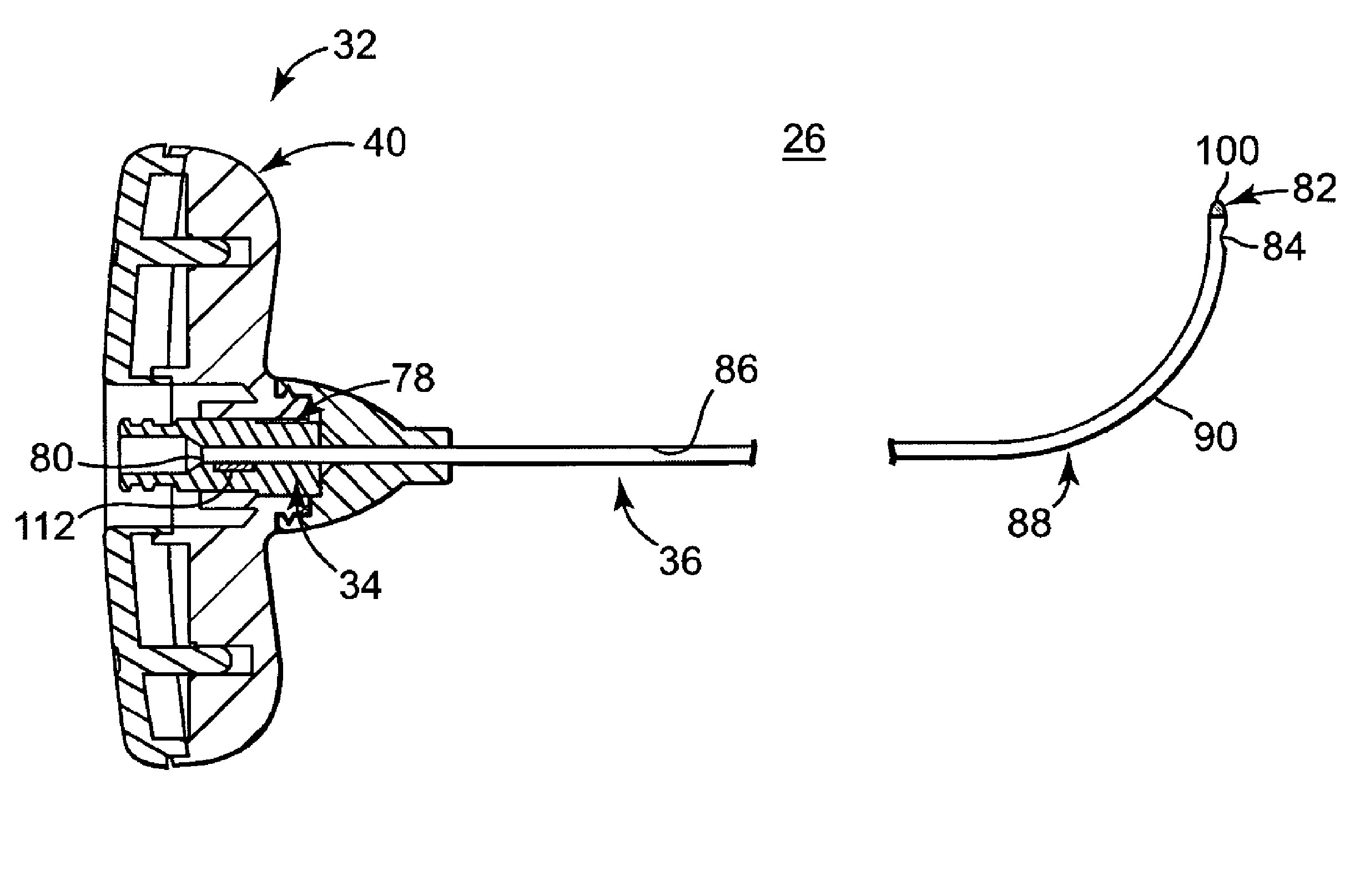 Device, system and method for delivering a curable material into bone