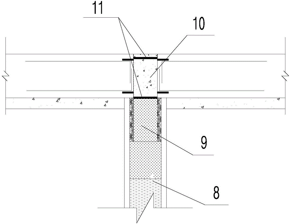 Method for plugging relief well of deep foundation pit