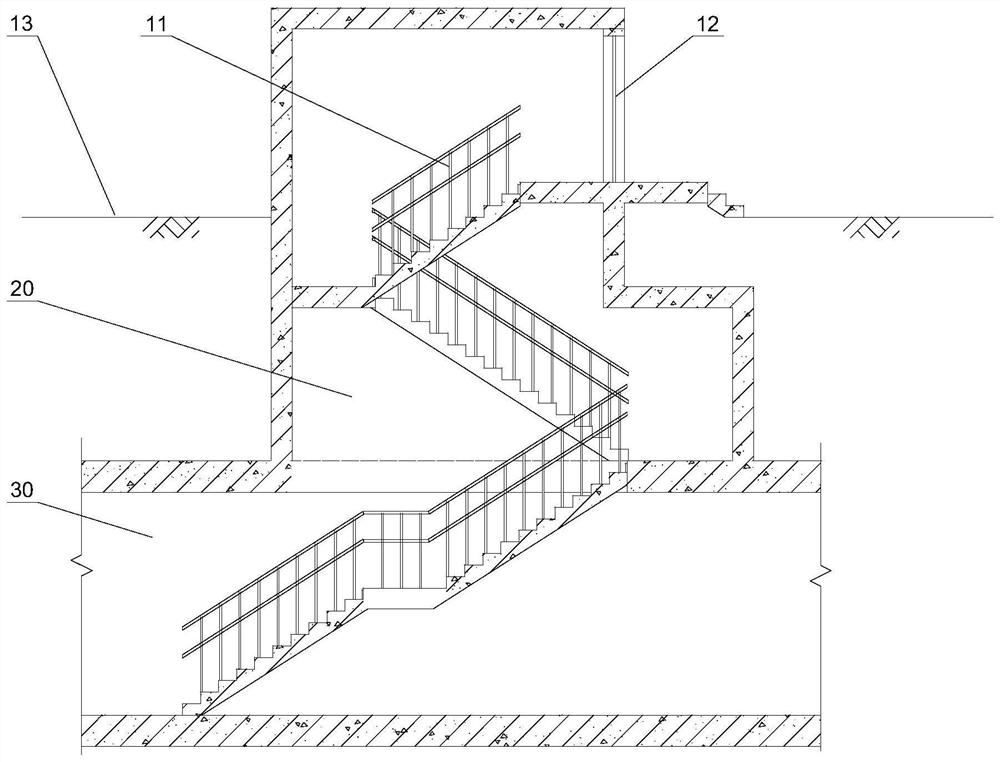 Comprehensive pipe gallery joint system and comprehensive pipe gallery