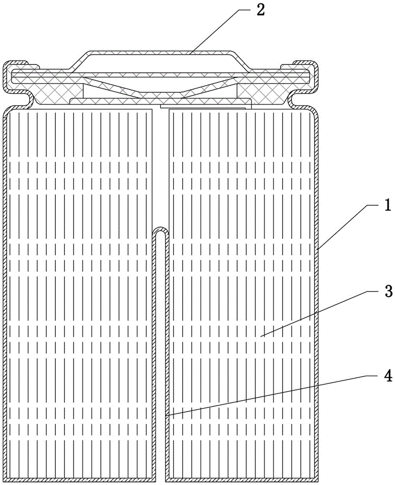 Cylindrical lithium ion battery and manufacturing method therefor