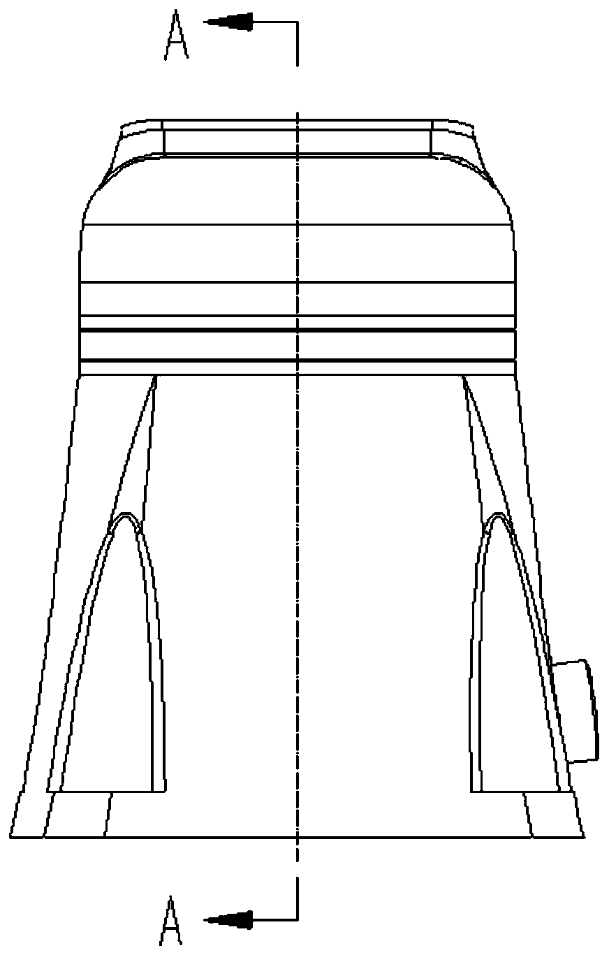 Coordinative robot transmission structure and coordinative robot