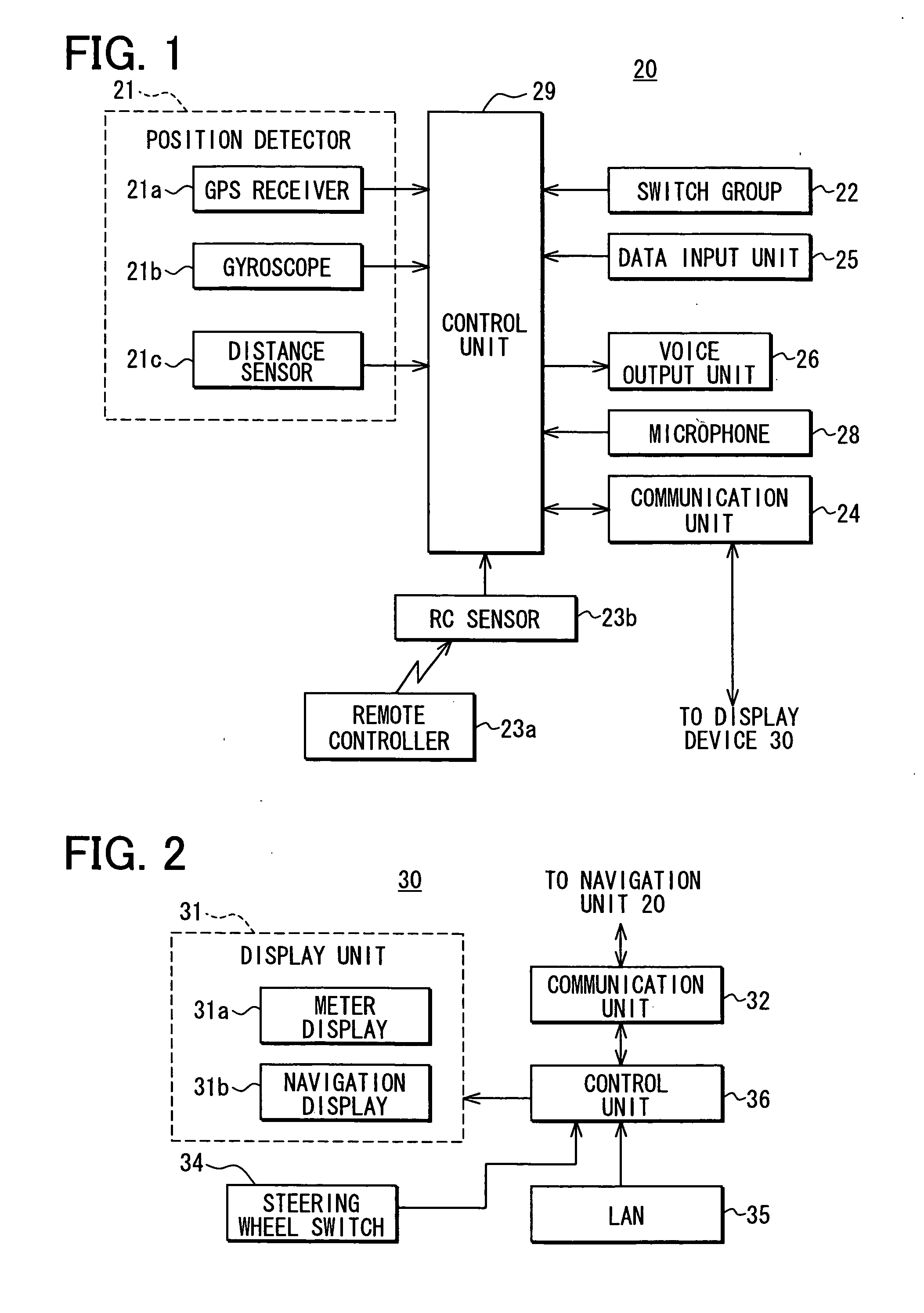 Display device and method for vehicle