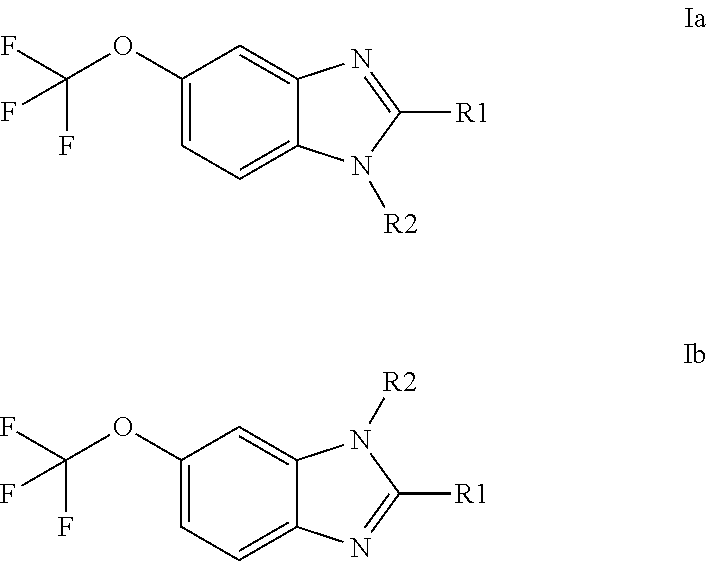 Anti-cancer agents based on 6-trifluoromethoxybenzimidazole derivatives and method of making