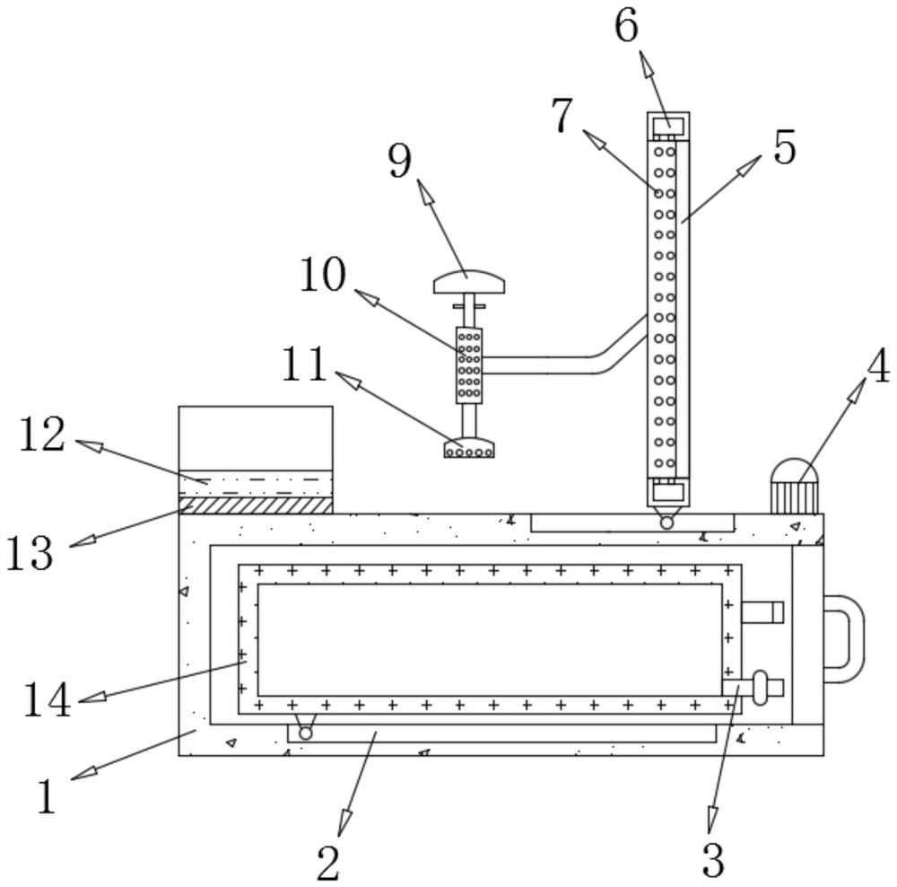 A TCM clinical tongue diagnosis inspection device