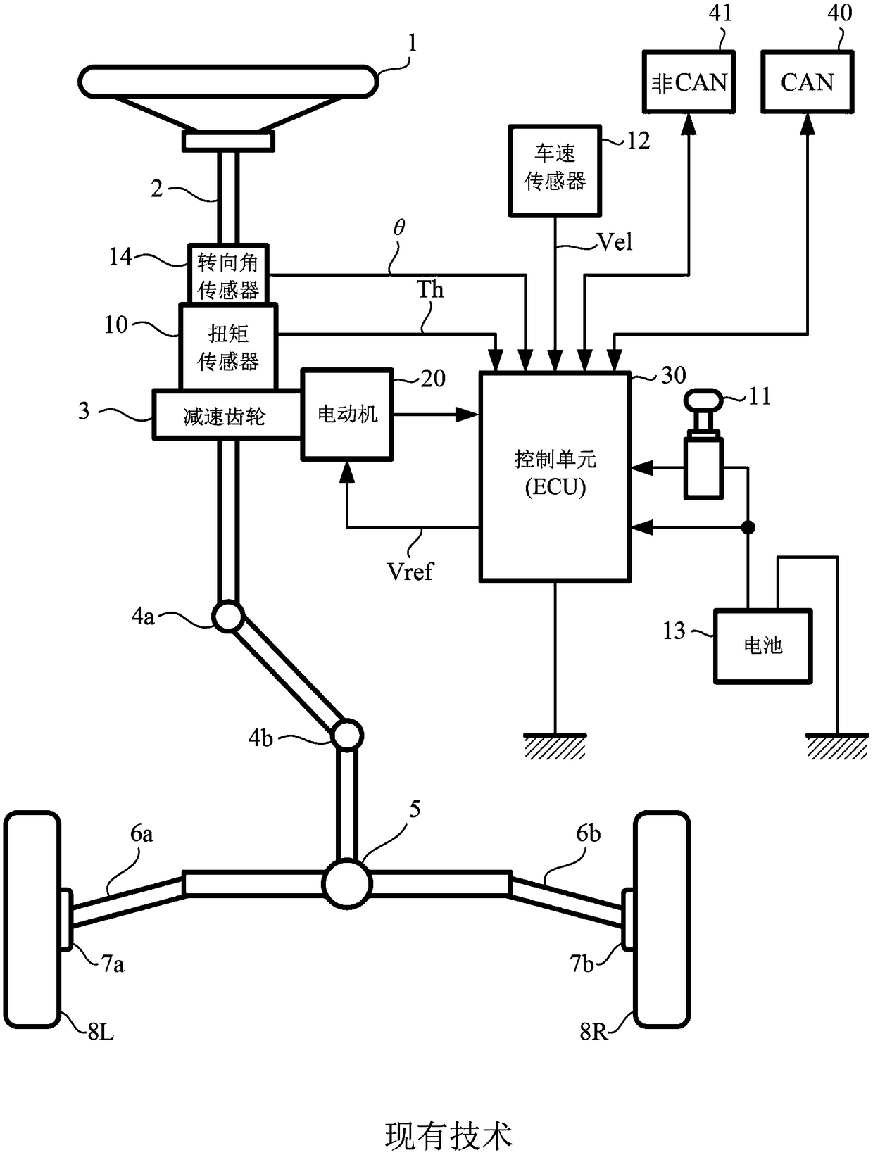 Control device for electric power steering apparatus