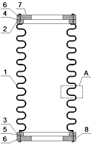 A connecting device for indoor floor arrangement electrical equipment