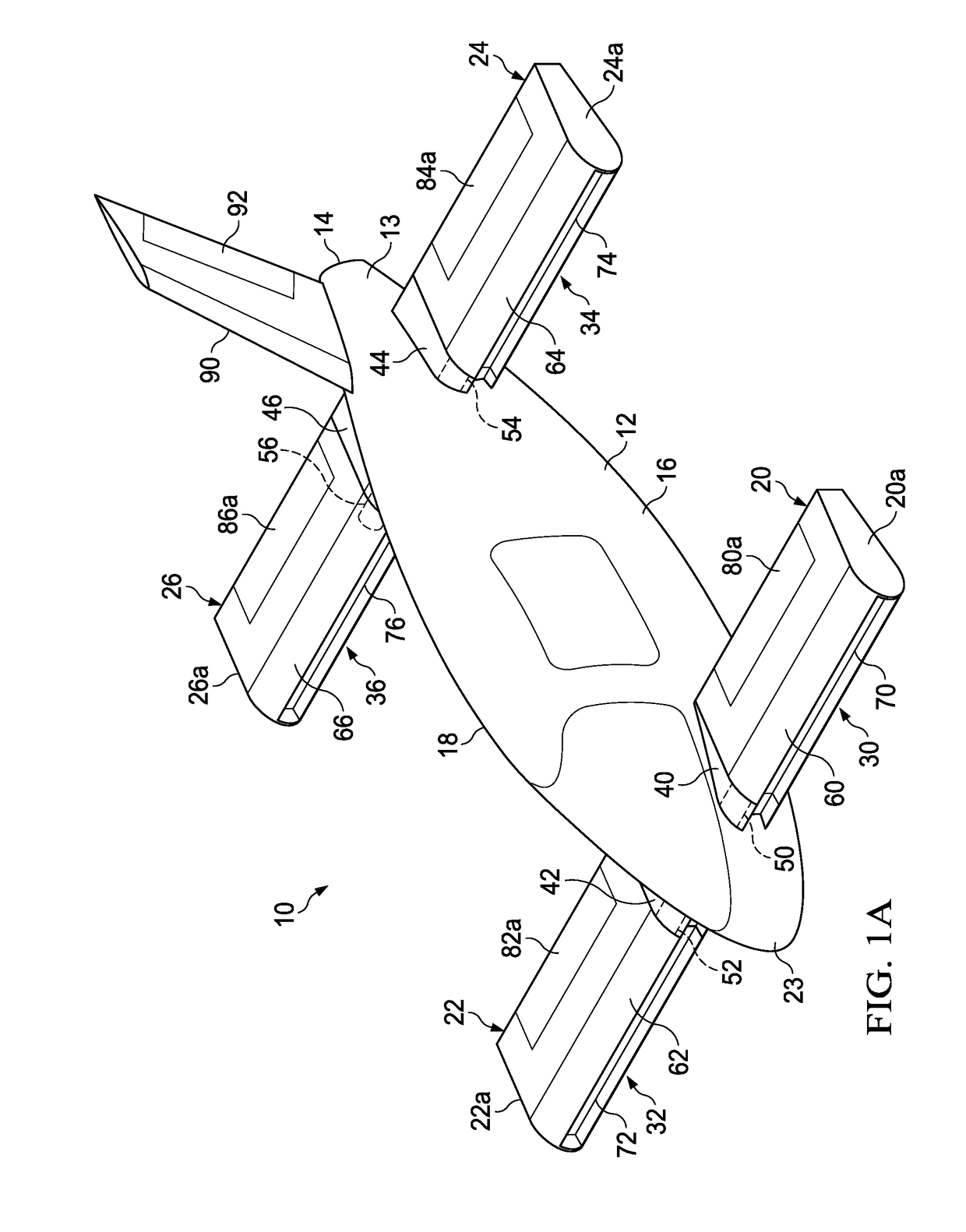 Apparatus and method for directing thrust from tilting cross-flow fan wings on an aircraft
