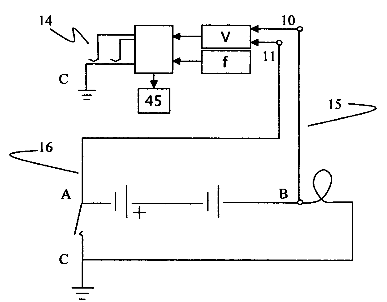 Battery operated device with a battery life indicator