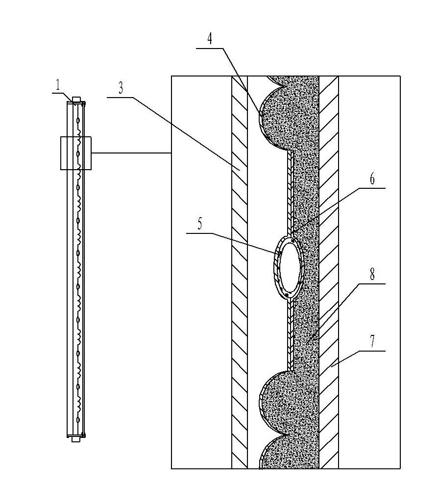 Flat-plate solar collector and manufacturing method thereof