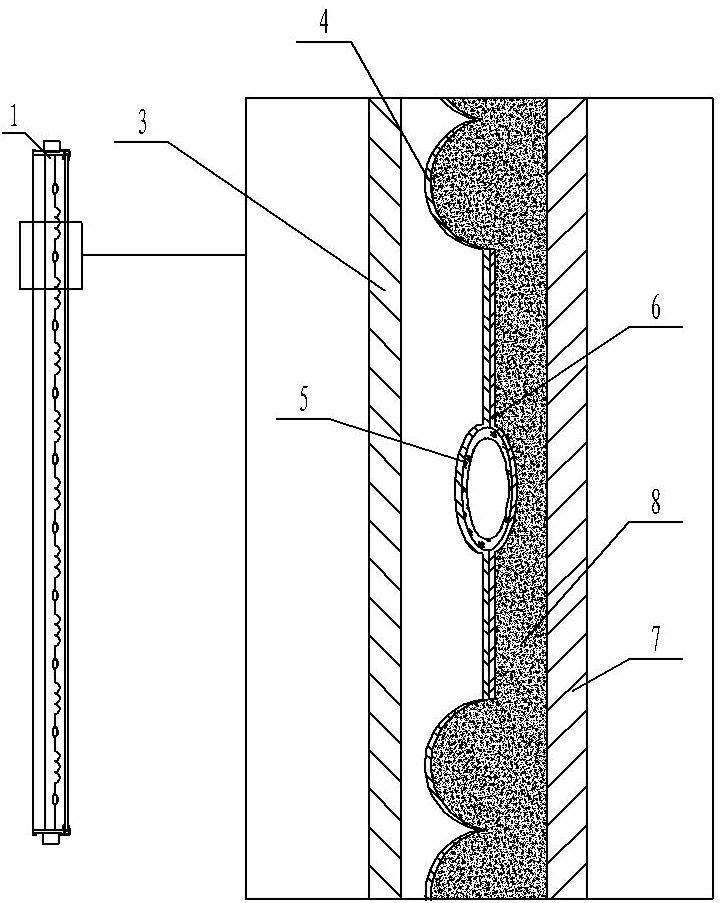 Flat-plate solar collector and manufacturing method thereof