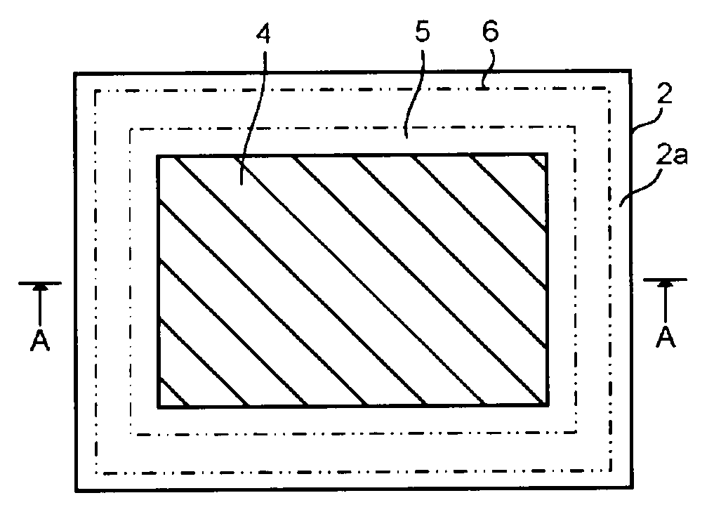 Glass member provided with sealing material layer, electronic device using it and process for producing the electronic device