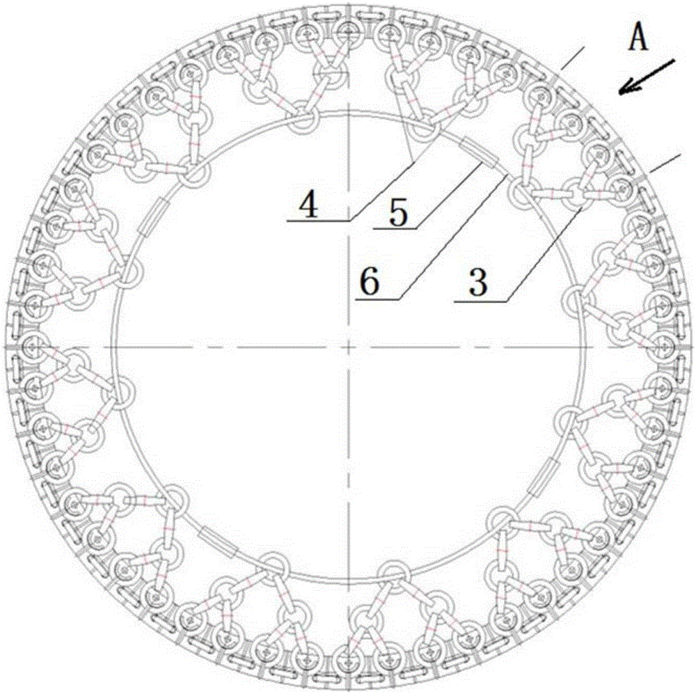 Tire antiskid chain