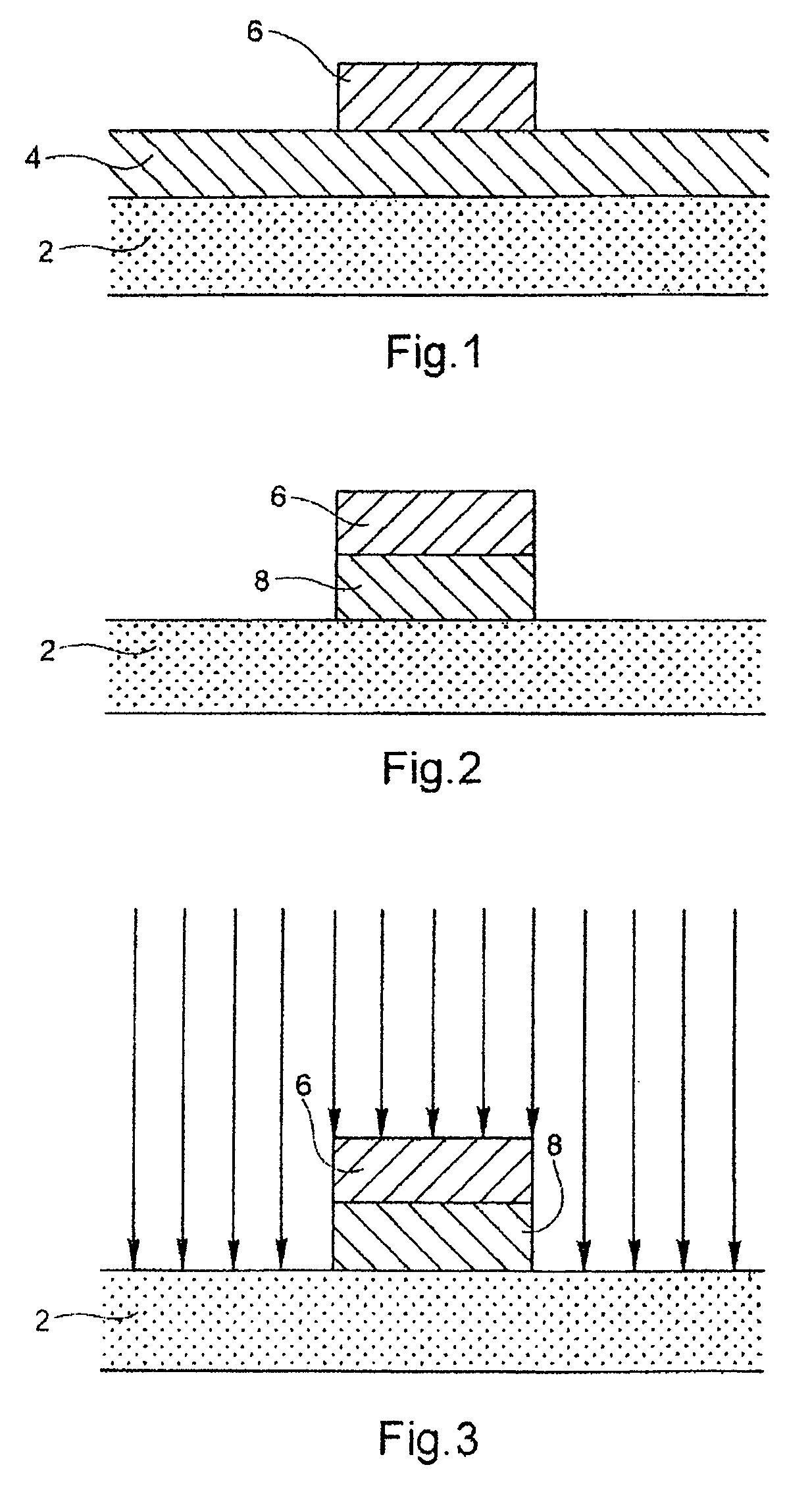 Thin layer element and associated fabrication process