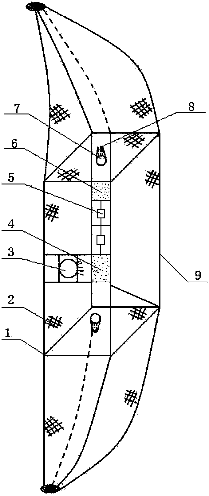 Ultrasonic audio shrimp catching cage