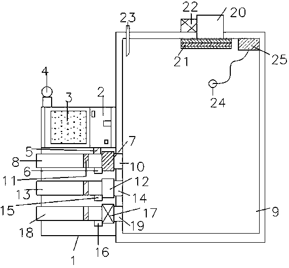High-pressure water supply device