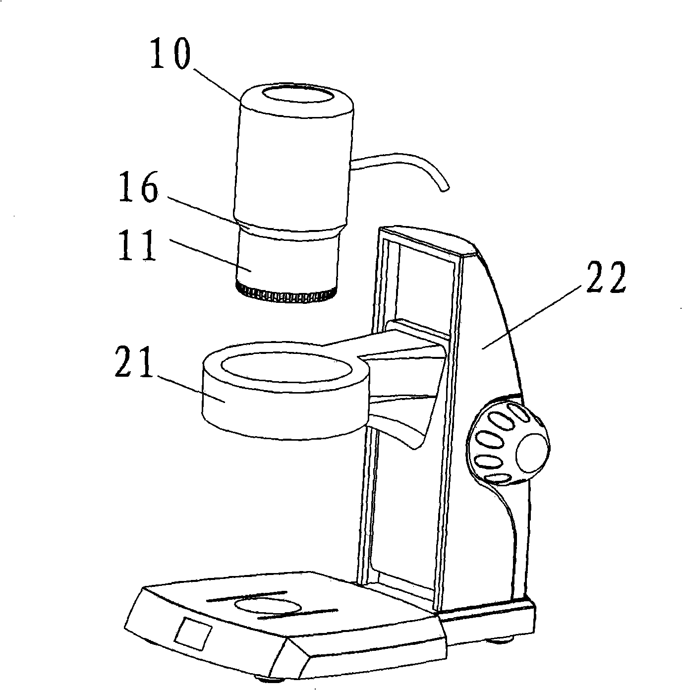 Portable digital microscopes