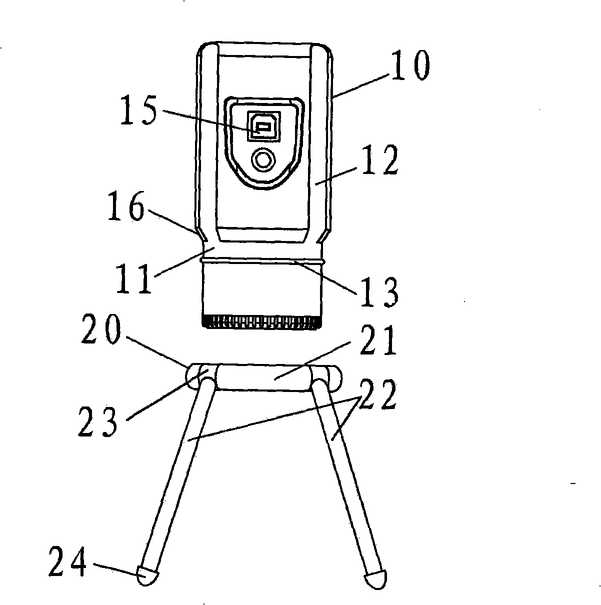 Portable digital microscopes