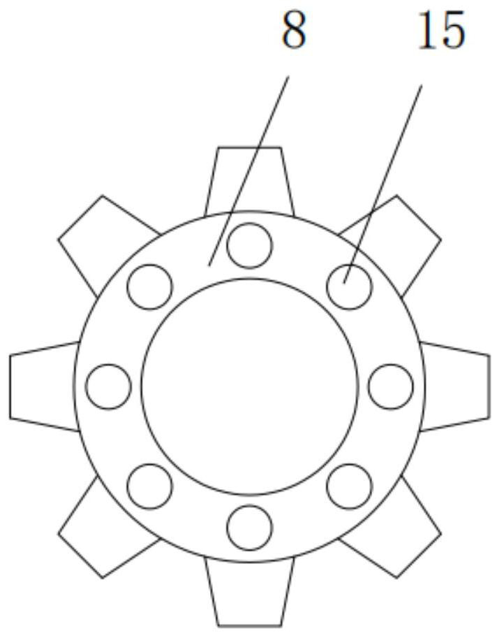 Numerically-controlled machine tool material bin feeding and discharging lifting device