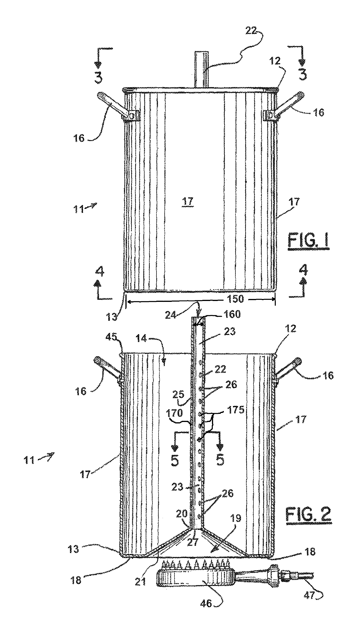 Method and apparatus for cooking a skewered food item