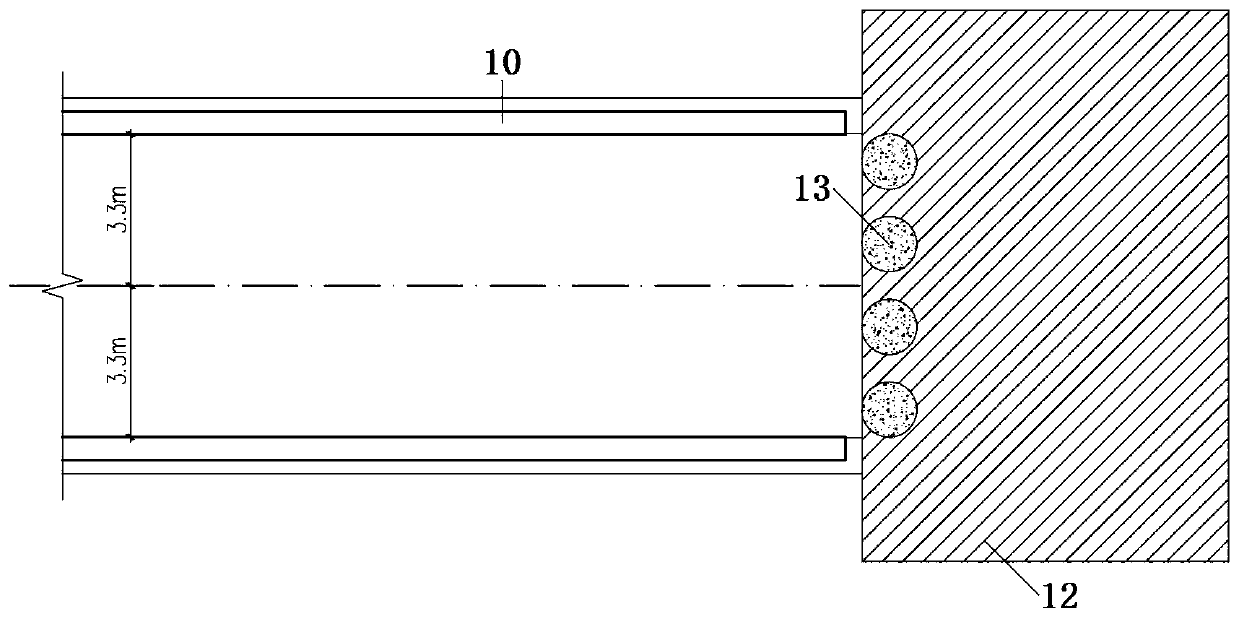 Secondary starting method for shield in single-hole single-line underground excavation tunnel