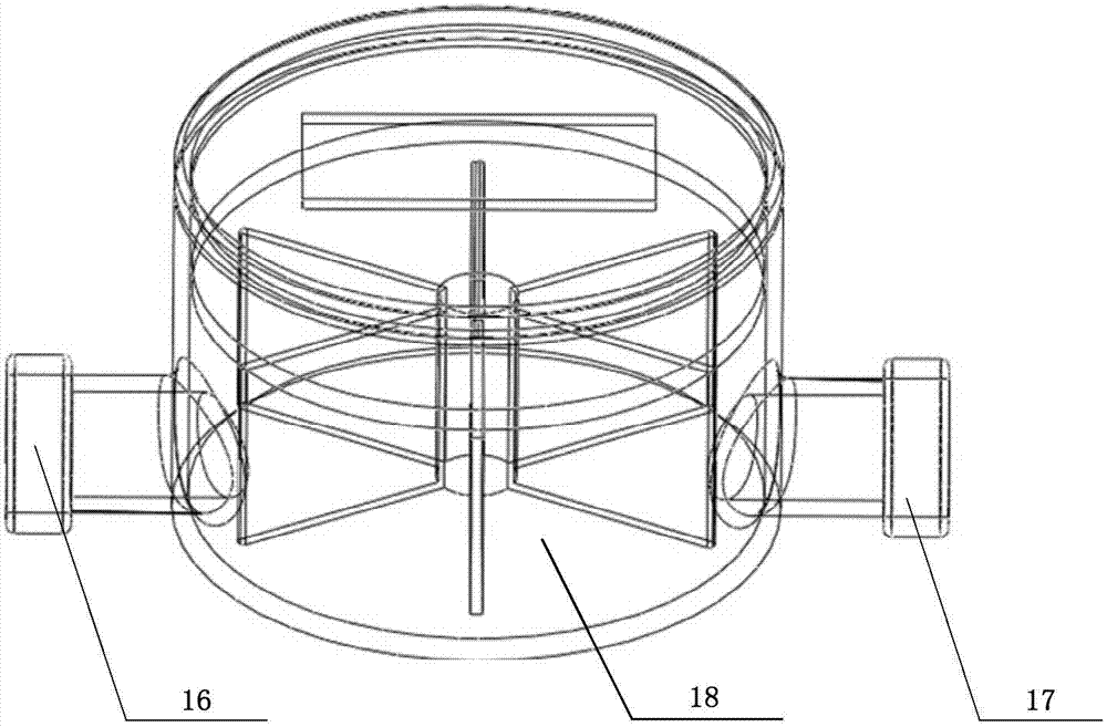 Self-powered liquid pitometer