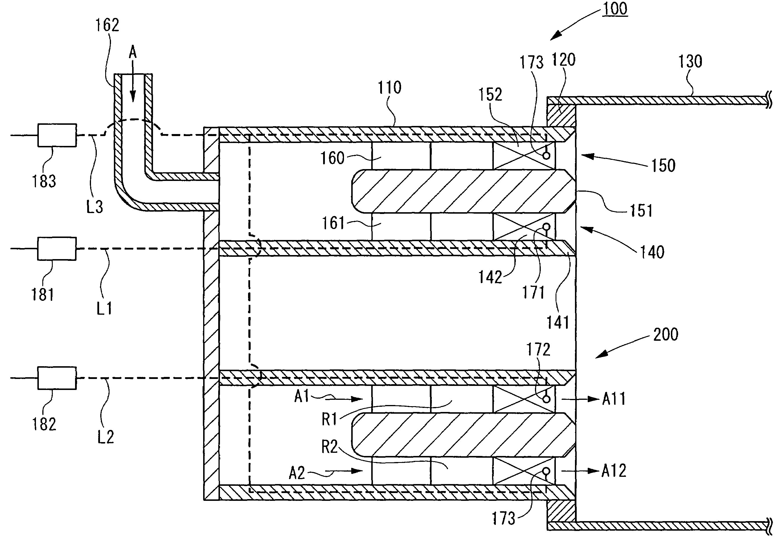 Combustor of gas turbine and combustion control method for gas turbine