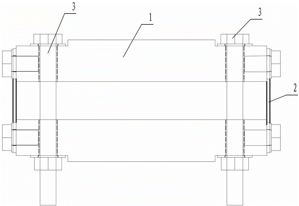 Equipment wiring board and drainage wire clamp poor contact heating heating treatment device and treatment method