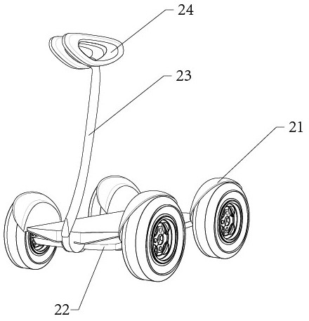 Network construction line laying device