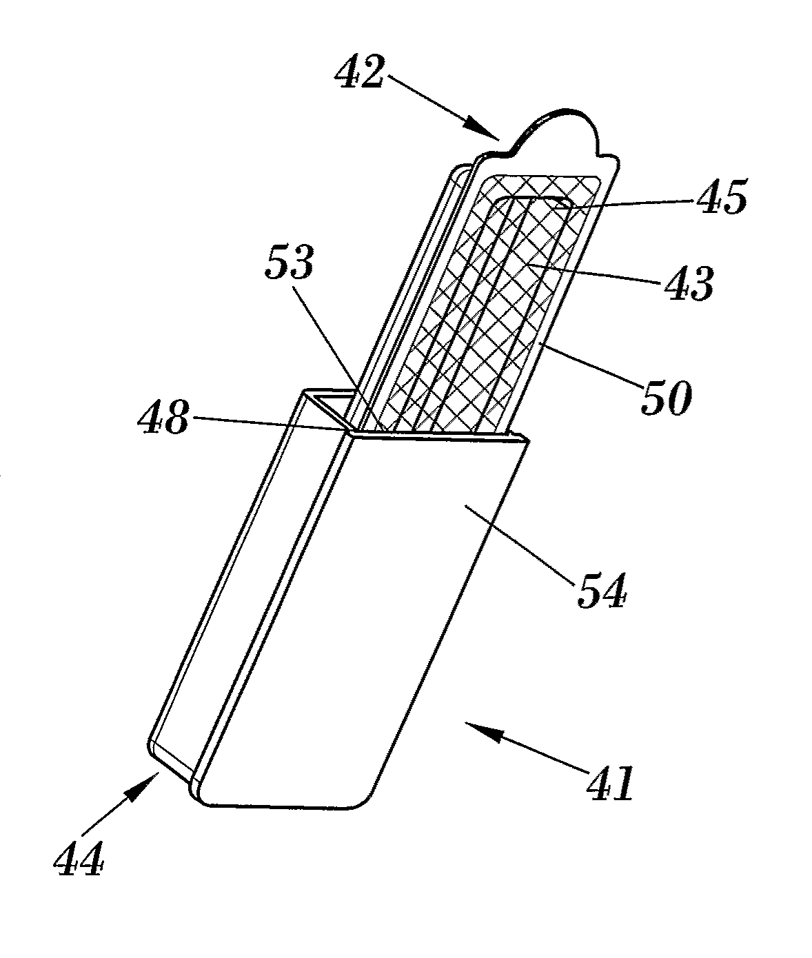 Adjustable volatile substance diffuser device with a container with a membrane