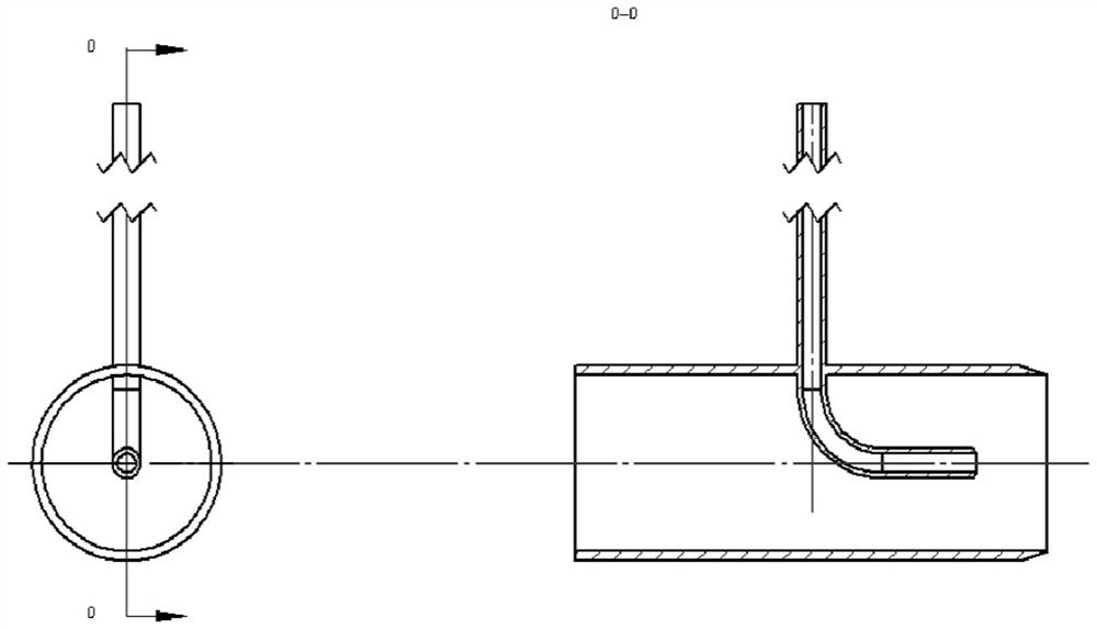 On-line multi-point gas sampling analysis system and test method in pipeline internal steady state