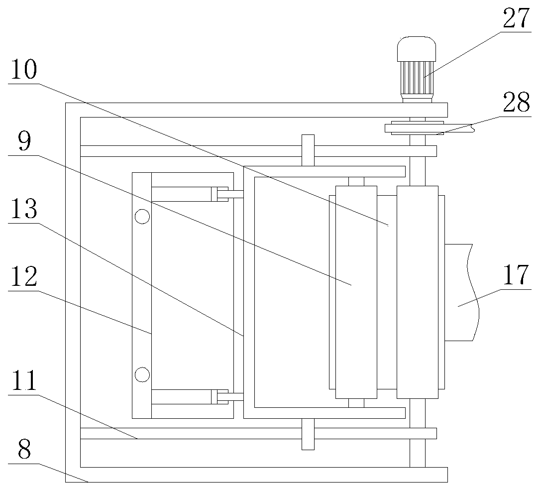 Drill rod detection device for building foundation