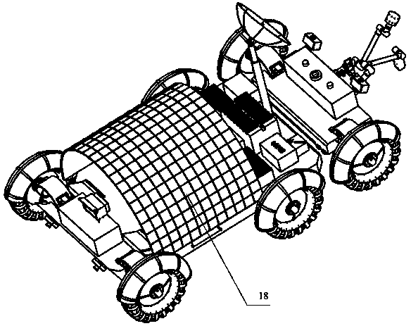 Multifunctional manned lunar vehicle
