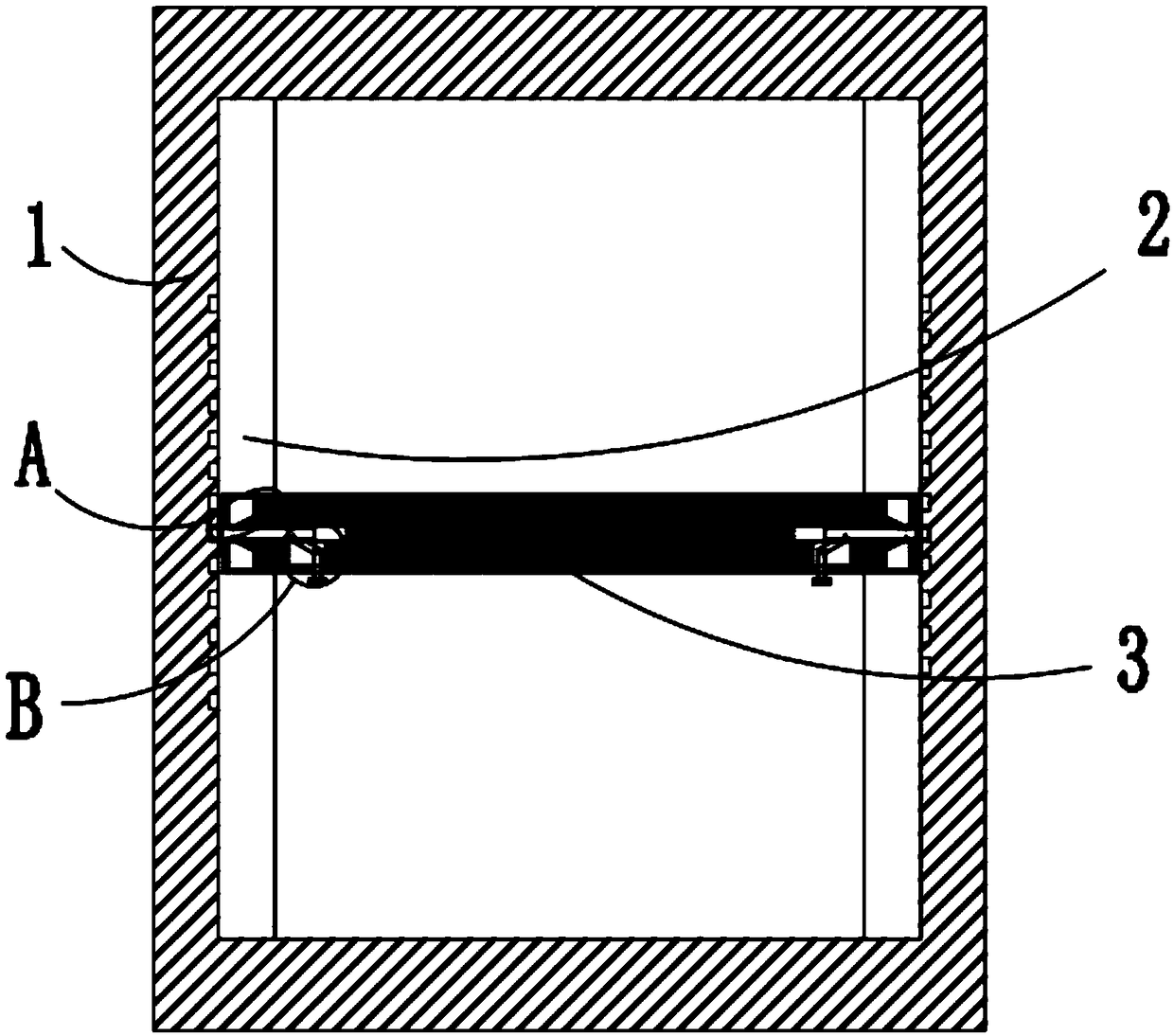 Convenient-charging casting die rack