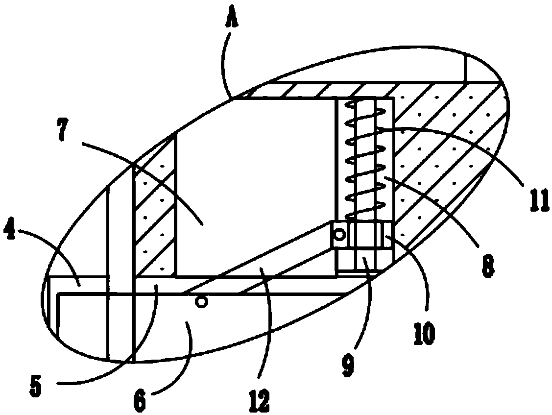 Convenient-charging casting die rack