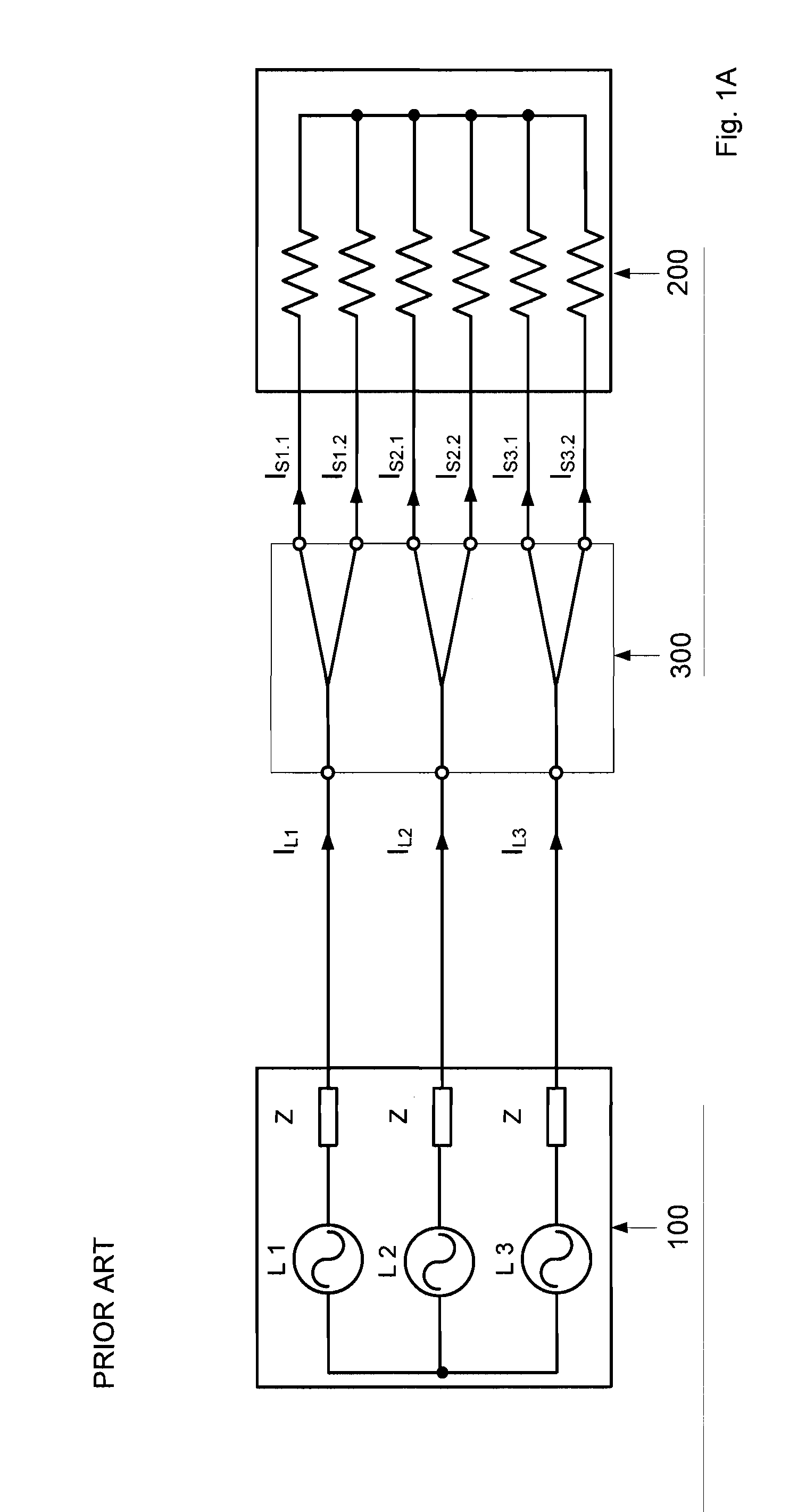 Harmonic cancelling interphase magnetic device