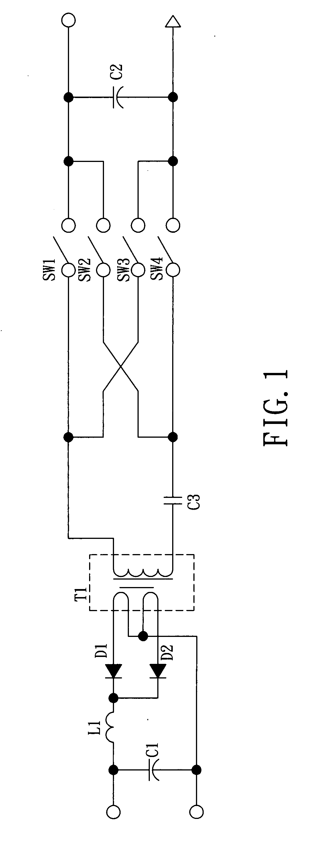 Constant frequency power supply