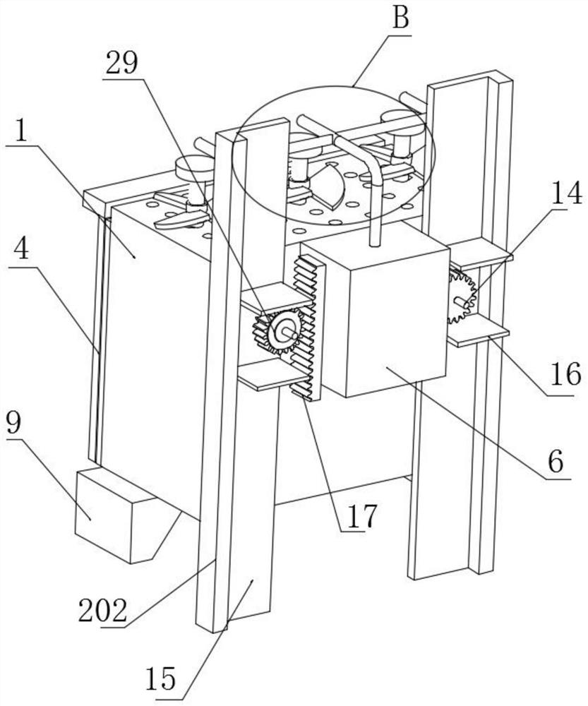 Person elevator capable of resetting and automatically opening door in case of failure