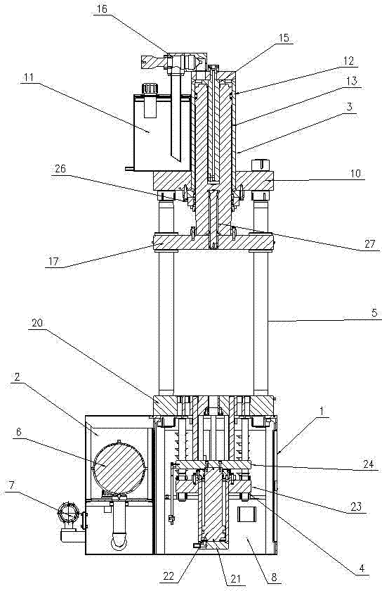 Two-cylinder bidirectional hydraulic machine