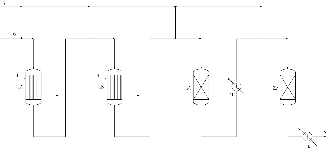 Device and method for generating alkylene oxide through reaction of alkylbenzene peroxide and low-carbon olefin