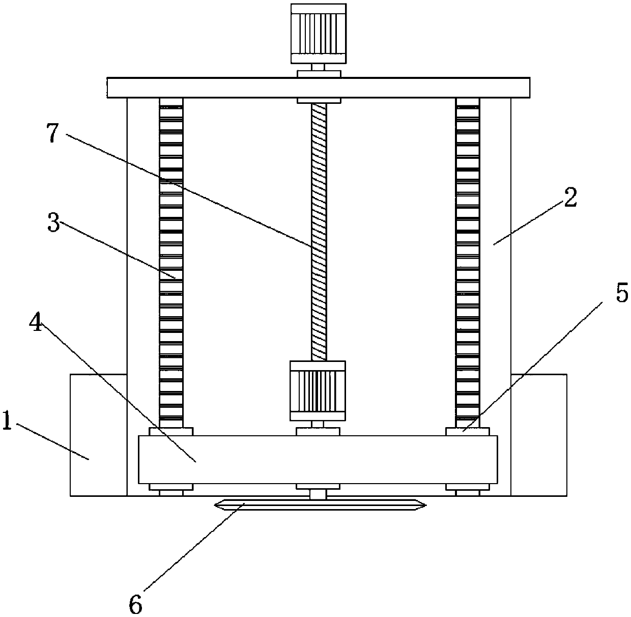 High-intensity garden greening management machine