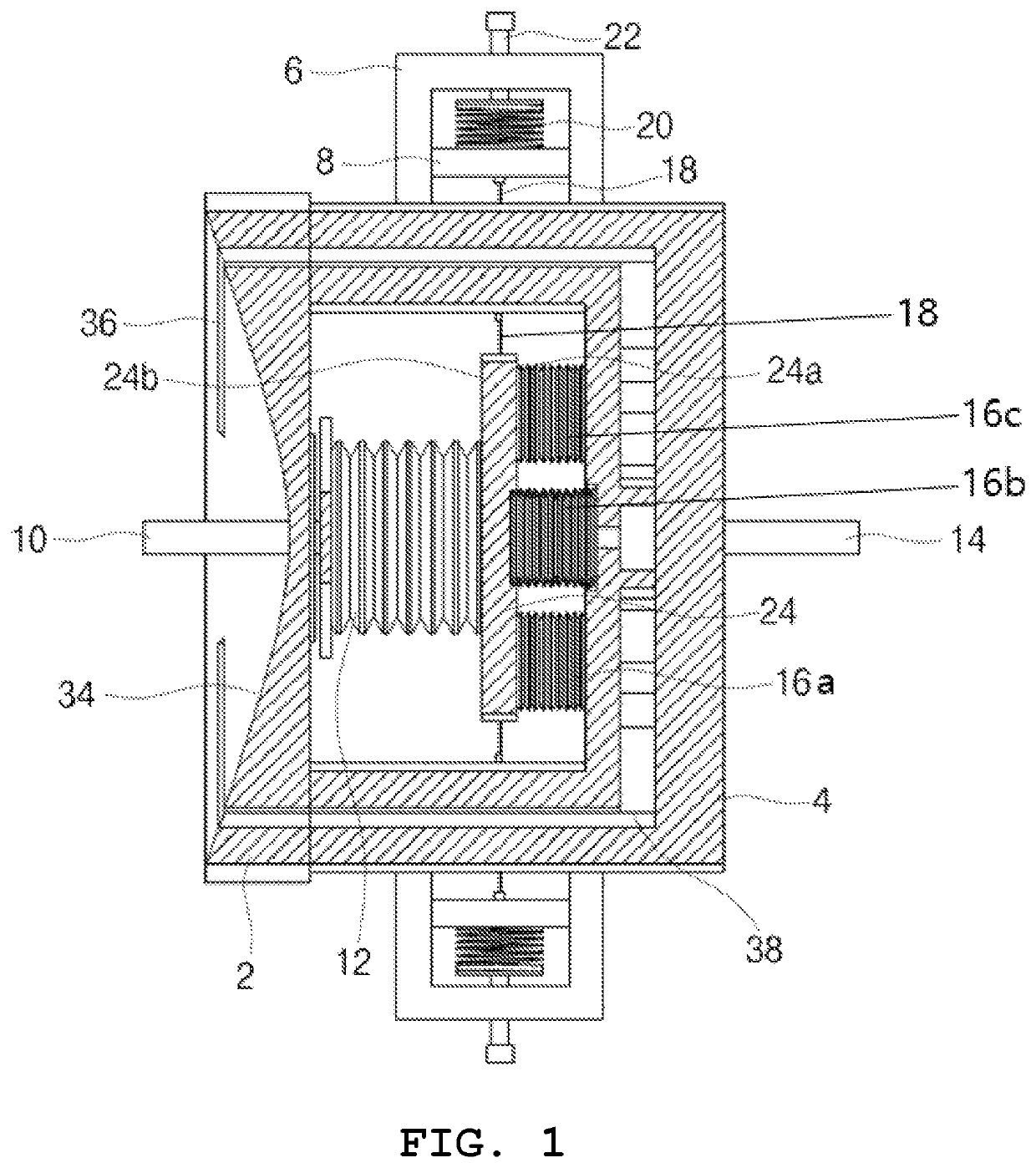 Pressure-compensated load transfer device