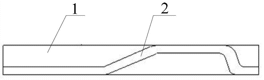 Method for manufacturing curved rail