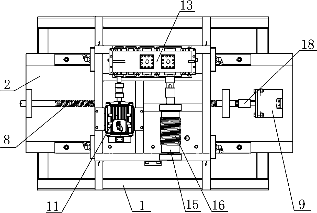 Offline test system of potential energy recovery device