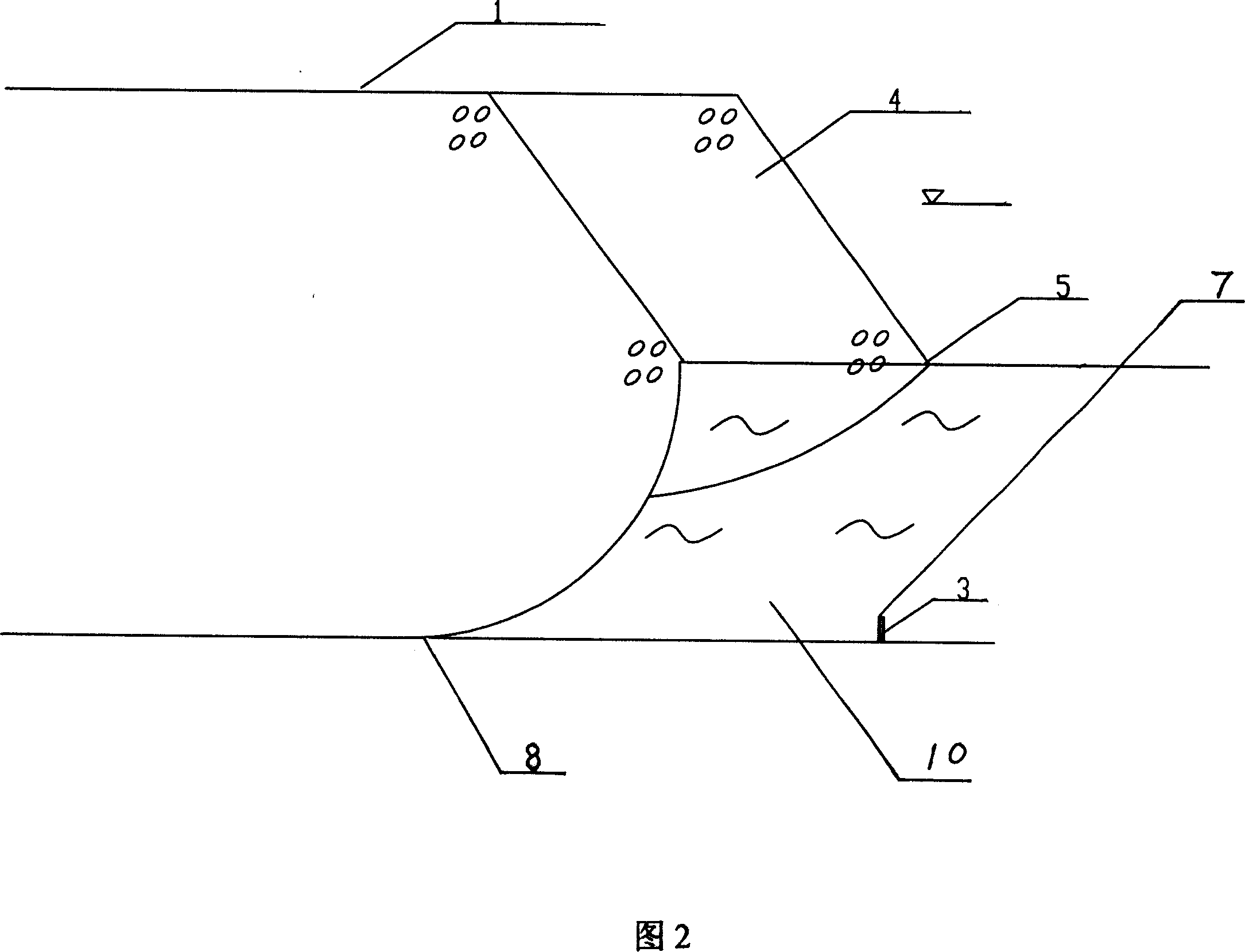 Process for limiting drug amount directional blasting replacement mollisol stone packing
