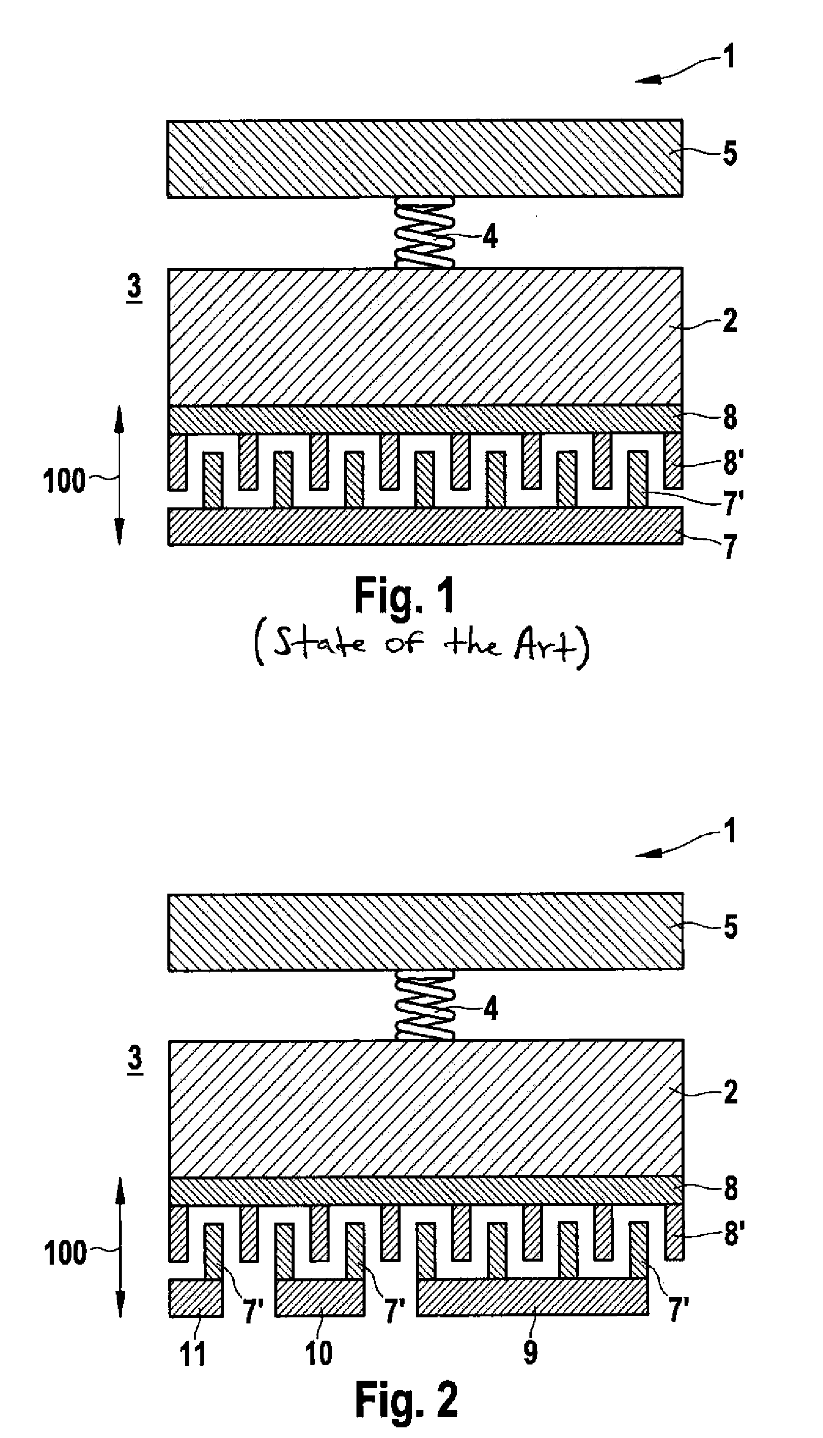 Drive element and method for operating a drive element