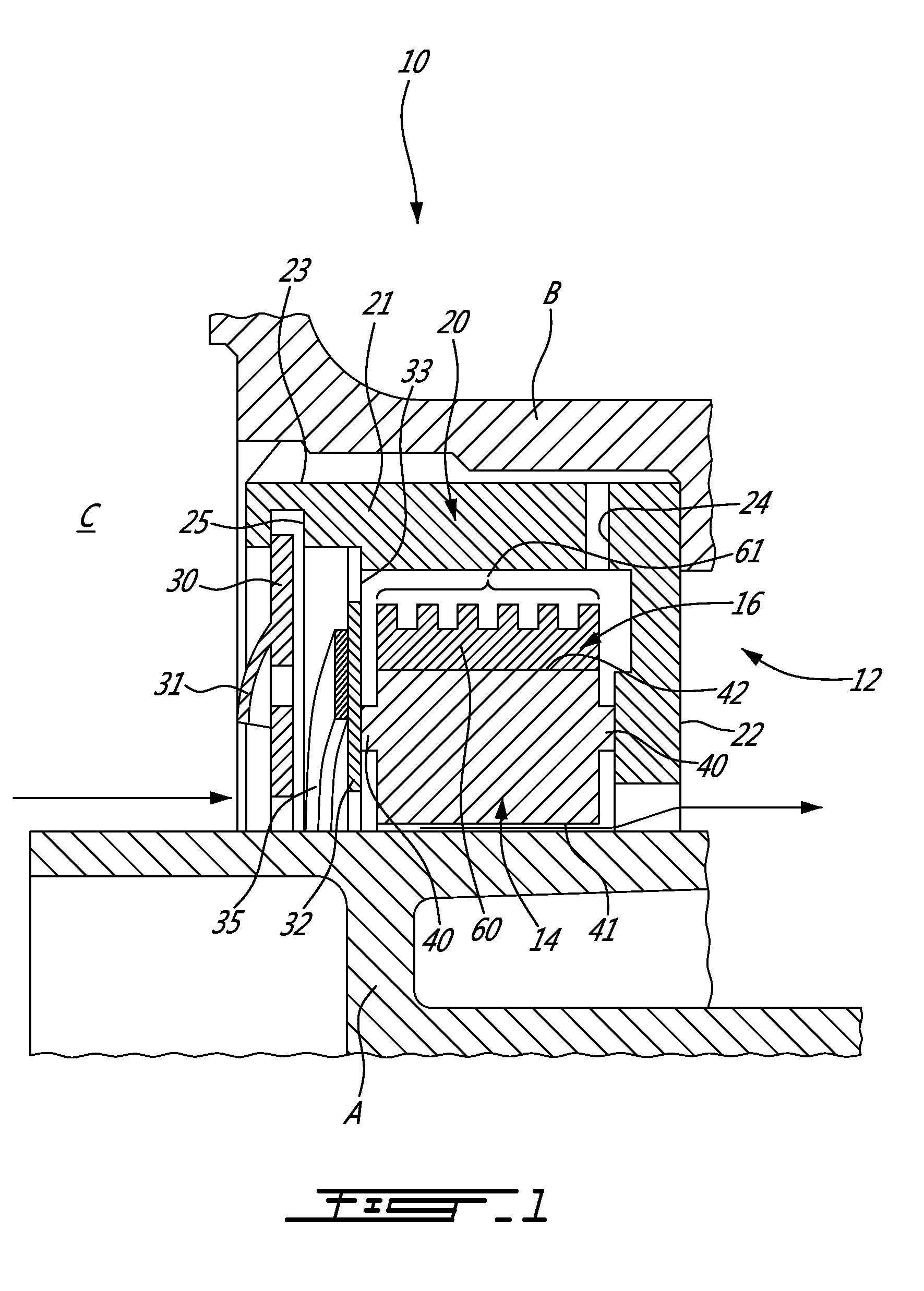 Thermally response controlled gap seal device