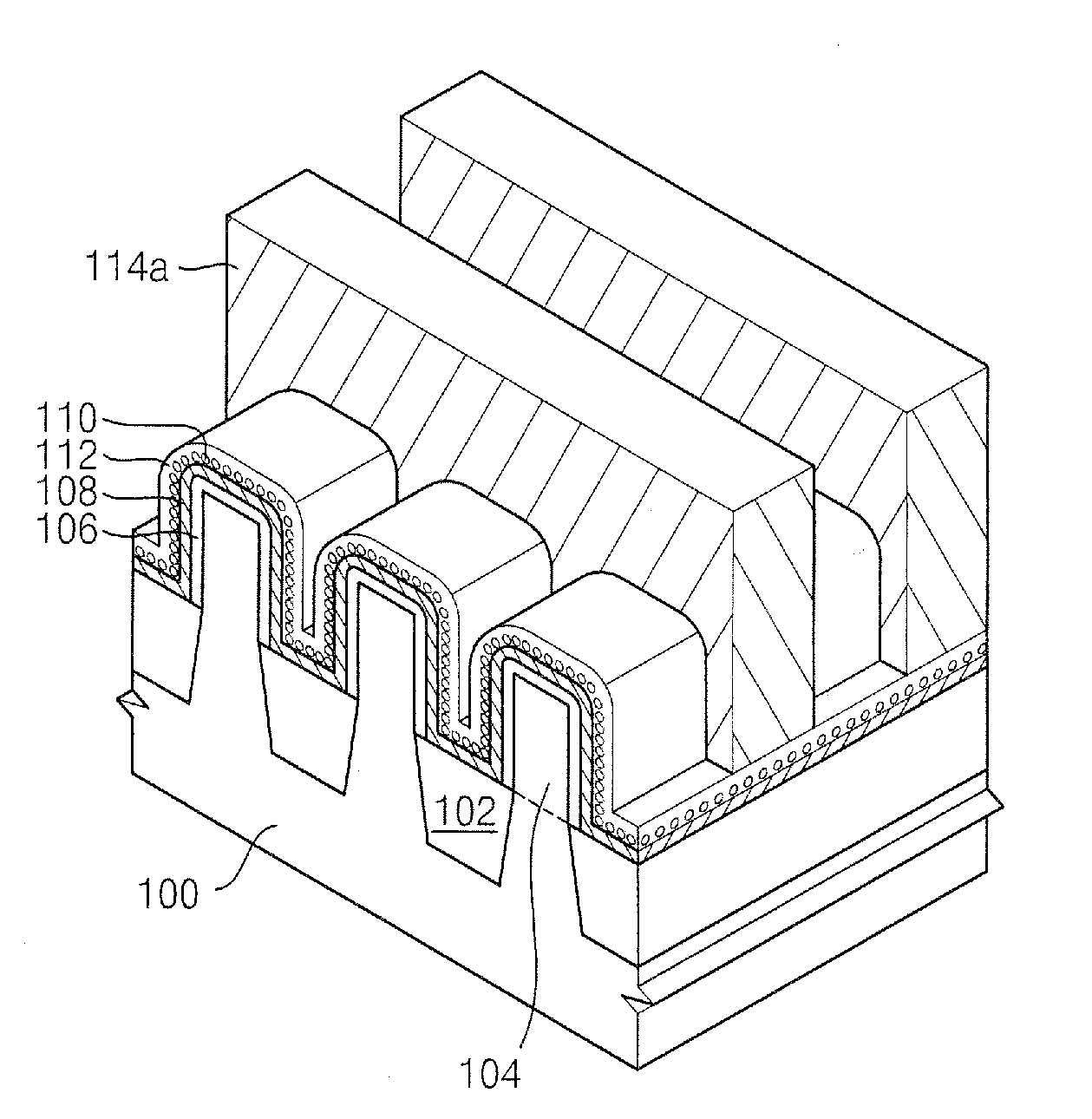 Gate structure and method of forming the gate structure, semiconductor device having the gate structure and method of manufacturing the semiconductor device