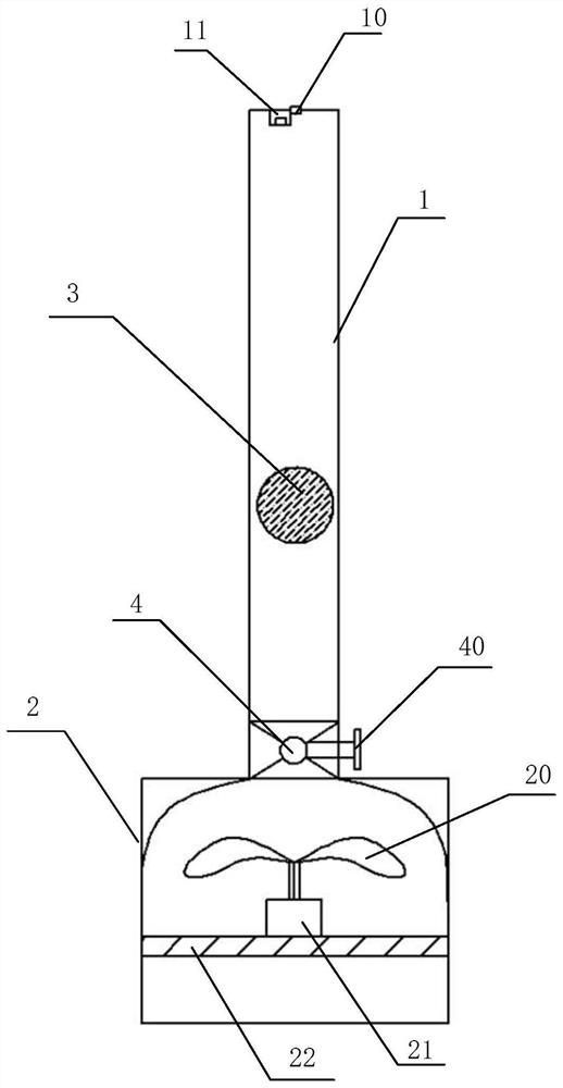 Medical hand-eye coordination training device