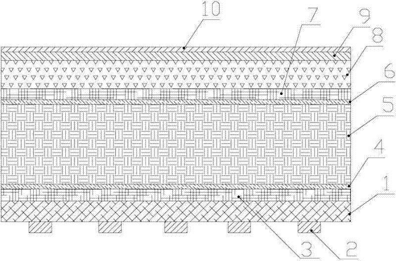 Method for building ultrathin light-load heat preservation type solar greenhouse back slope